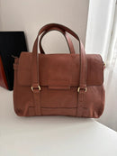White stuff leather bag
