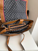 White stuff leather bag