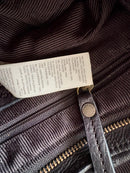 FatFace Black Leather Women's Backpack, Very Good Condition