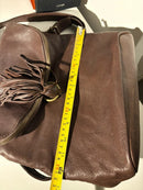 Fatface leather bag