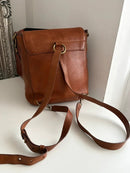 Fatface leather bag