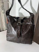 White stuff leather bag