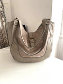 White stuff leather bag