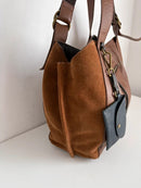 White stuff leather bag