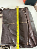 White stuff leather bag