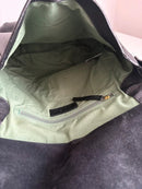 White stuff leather bag