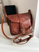 Fatface leather bag