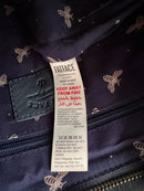FatFace Blue Leather Women's Satchel Casual Bag