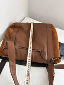 White stuff leather bag