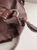 White stuff leather bag