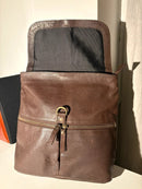 Fatface leather bag