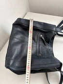 White stuff leather bag