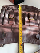 White stuff leather bag