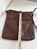 Fatface leather bag