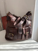 White stuff leather bag