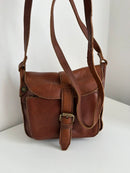 Fatface leather bag