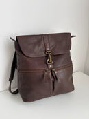 Fatface leather bag