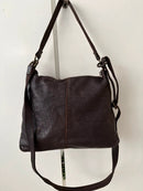 Fatface leather bag