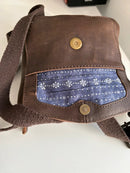 Fatface leather bag