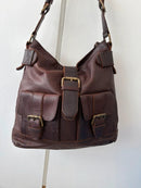 White stuff leather bag