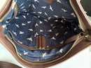 Fatface leather bag