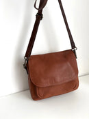 Fatface leather bag