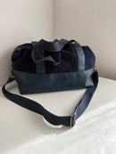 Joules navy hold-all gym bag