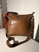 Fatface leather bag