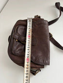 Fatface leather bag