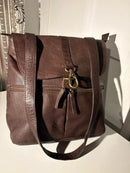 Fatface leather bag