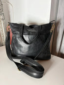 Fatface leather bag