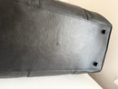 Marks and Spencer black duffel, hold-all leather bag