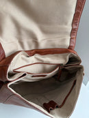 Fatface leather bag