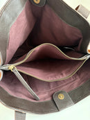 White stuff leather bag