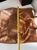 Clarks Brown Leather and Suede Tote Bag Casual Women's Handbag