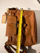 Fatface leather bag