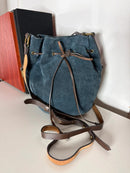 White stuff leather bag