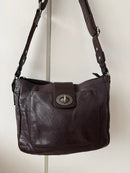 White stuff leather bag