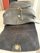 M&S leather backpack