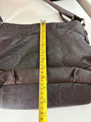 White stuff leather bag