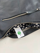 White stuff leather bag