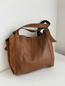 White stuff leather bag