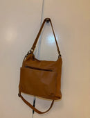 White stuff leather bag