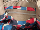 Boden beige drawstring leather shoulder bag/handbag