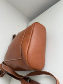 White stuff brown leather crossbody/shoulder bag/satchel bag