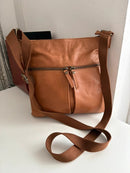 Fatface leather bag