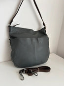 White stuff leather bag