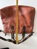 White stuff leather bag