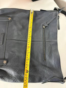 White stuff leather bag