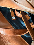 Fatface leather bag